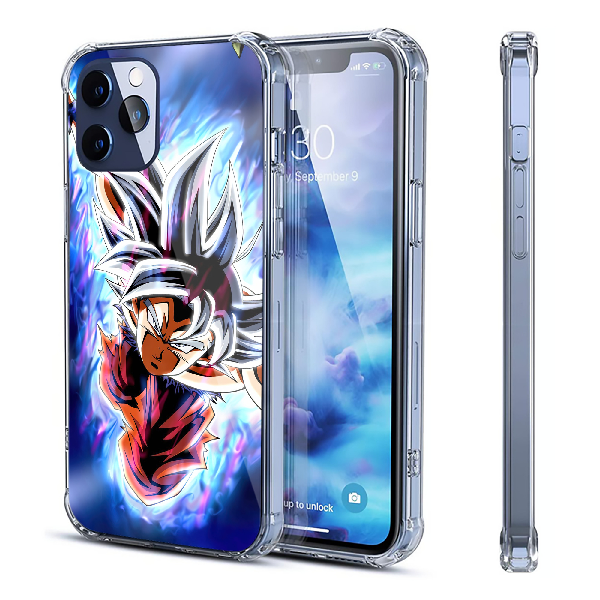 （画像用） ドラゴンボール DRAGON BALL 【iPhone 12シリーズ対応】透明スマホケース（クリアソフトケース）